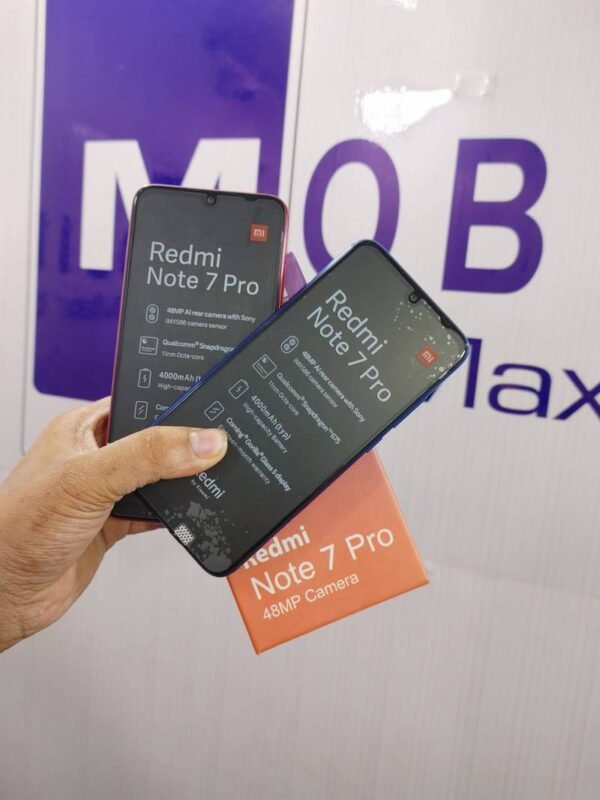 Redmi Note 7 Pro.....6/128 gb.....8500 tk