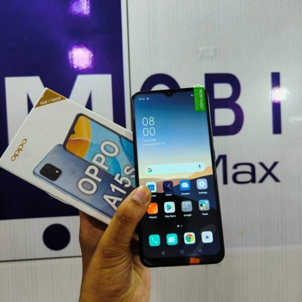 Oppo A15s.....8/256 gb.....7,999 TK