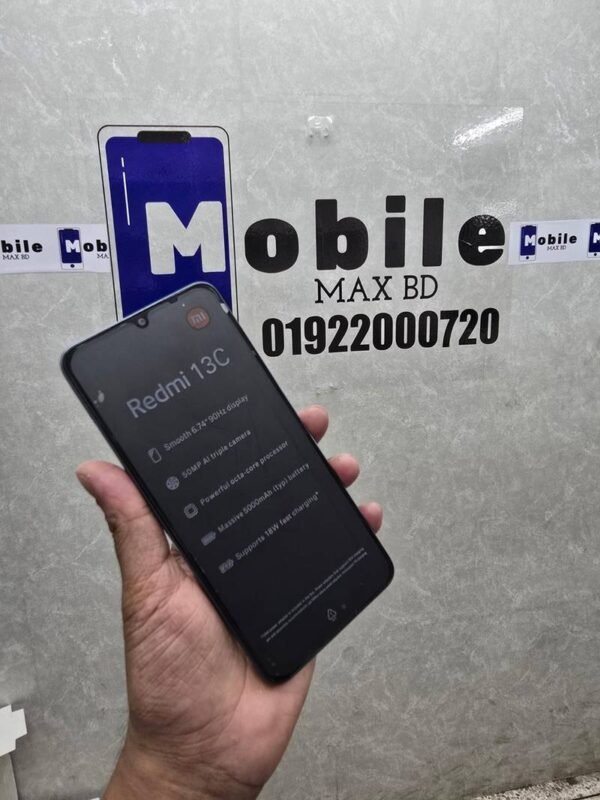 Redmi 13c  4G.....8/256 gb.....9,999 tk